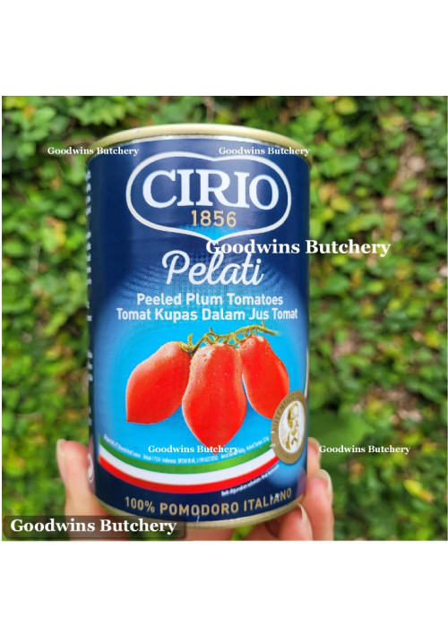 Sauce tomato CIRIO Italy PELATI whole peeled tomatoes 400g